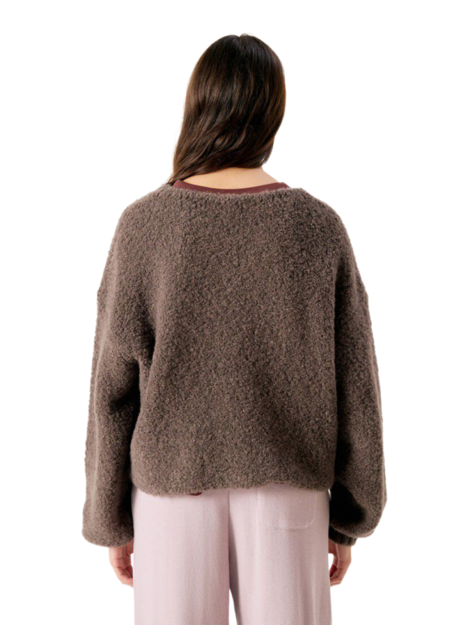 American Vintage Bouclé-Pullover Zolly bei Robert Ley