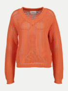 Robert Ley Lochstrickpullover 646 kumquats-646 kumquats bei Robert Ley
