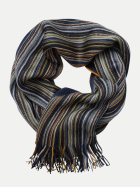 Casamoda Schal mit Streifenmuster 370-370 grUEn bei Robert Ley