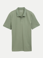 Tom Tailor Denim Poloshirt Basic 36895-soft sage bei Robert Ley