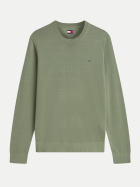 Tommy Jeans Slim- Fit Pullover PMO-GREEN bei Robert Ley