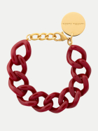 Vanessa Baroni Mini Flat Chain Bracelet bordeaux bei Robert Ley