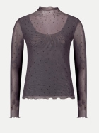 Zero Meshshirt mit Punkt-Muster 9891-Grey/Black bei Robert Ley