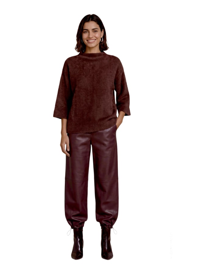 Zero Sweatshirt in Fell-Optik bei Robert Ley