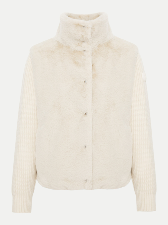 Colmar Hybridjacke aus Kunstpelz bei Robert Ley