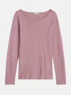 Marc O'Polo Langarmshirt mit U-Boot-Ausschnitt 6269-Gentle Mauve bei Robert Ley