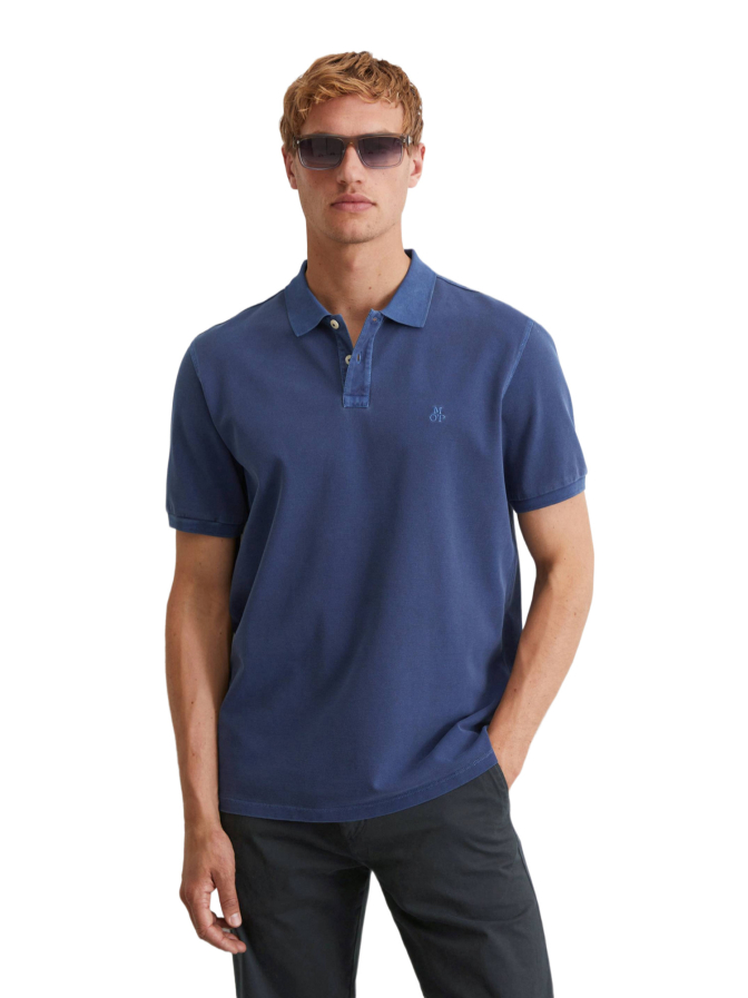 Marc O'Polo Kurzarm Poloshirt Piqué bei Robert Ley