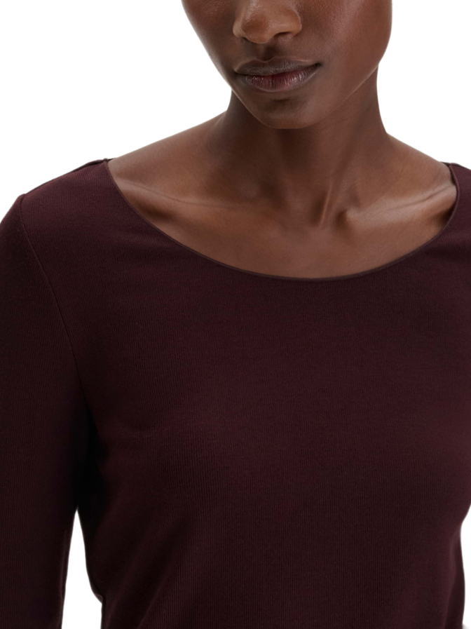 someday Basicshirt Kirosa soft long bei Robert Ley