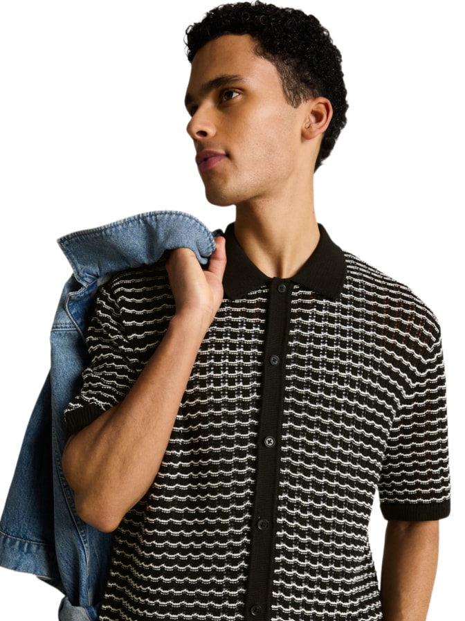 Tom Tailor Denim Kurzarm Strickpullover bei Robert Ley