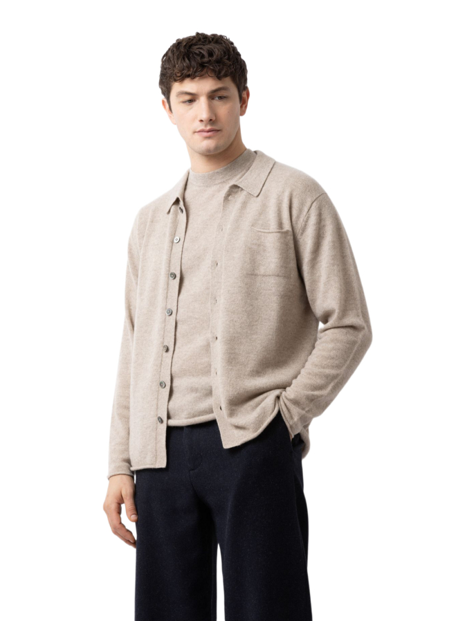 FTC Cashmere Strickhemd aus Kaschmir bei Robert Ley