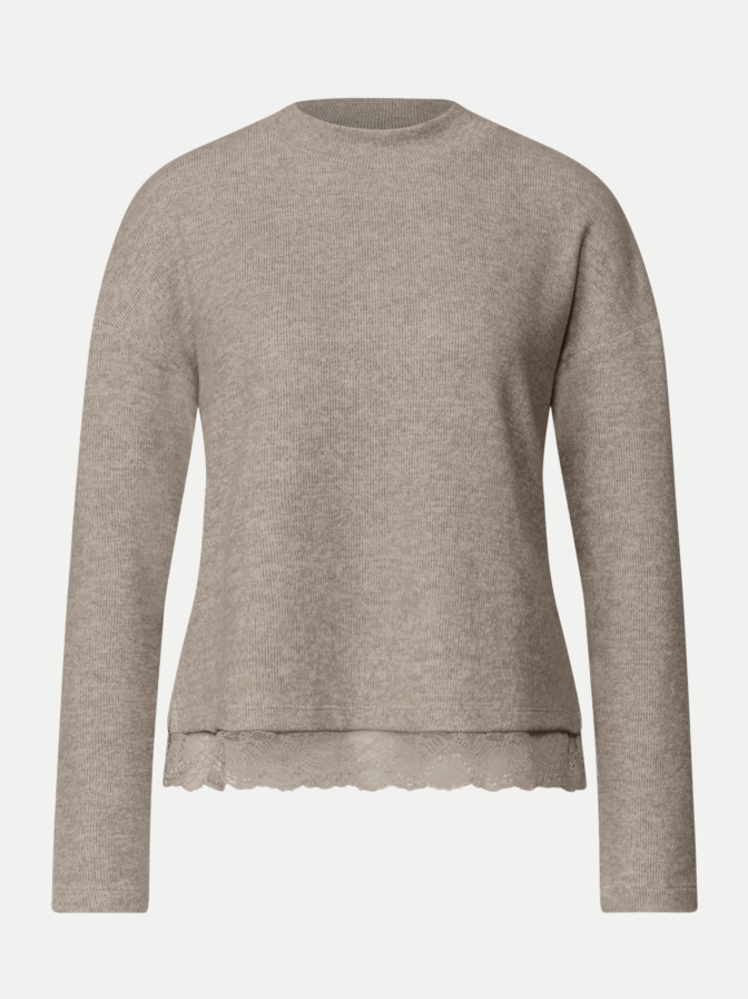 Street One Langarmshirt mit Rundhals Kragen bei Robert Ley