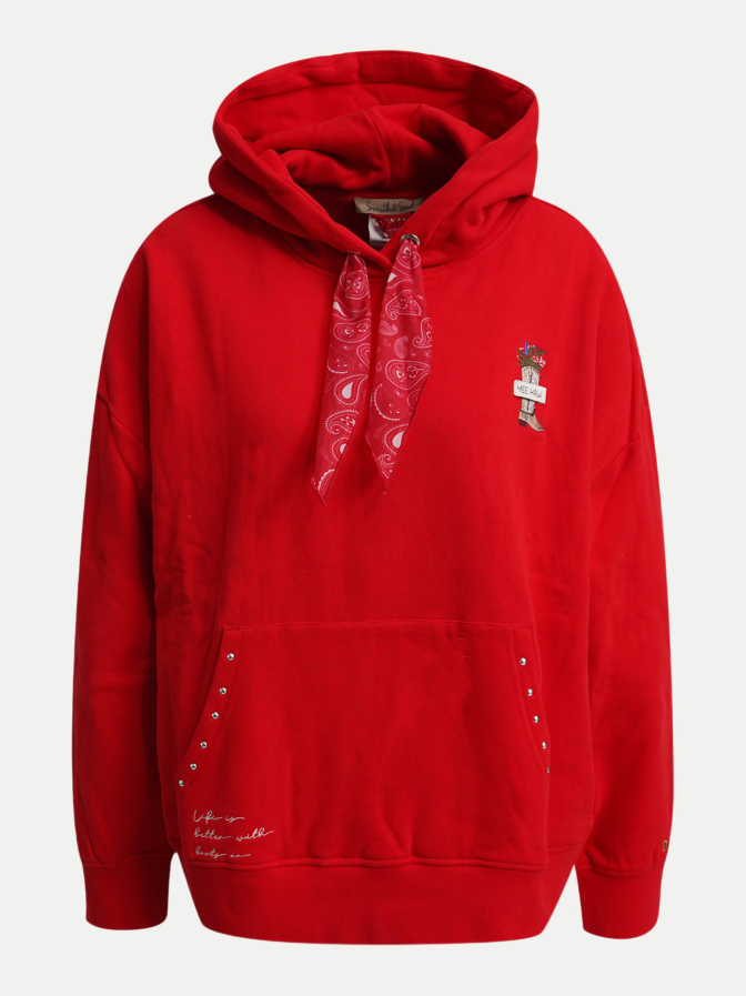 Smith & Soul Oversized Hoodie Crazy bei Robert Ley