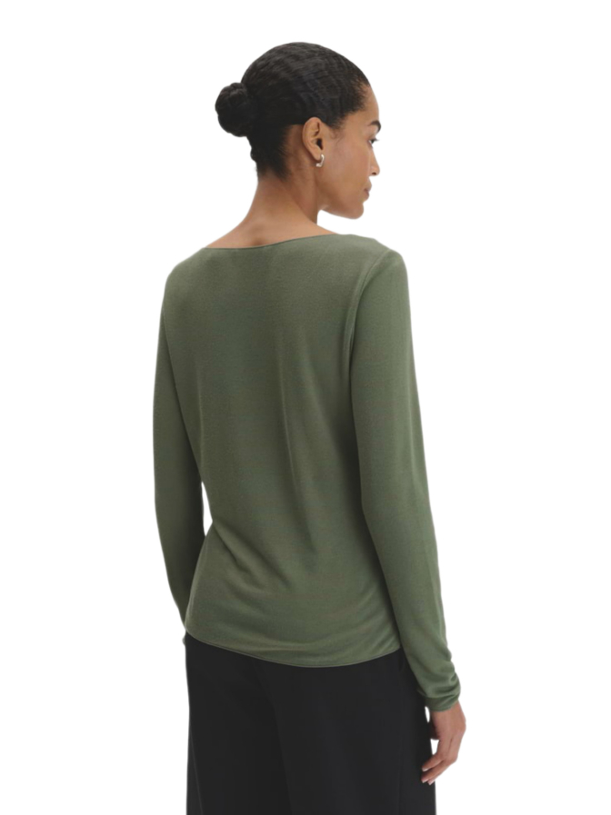 someday Basicshirt Kirosa soft long bei Robert Ley