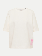 Cecil Sweatshirt Kurzarm 33474-vanilla white bei Robert Ley