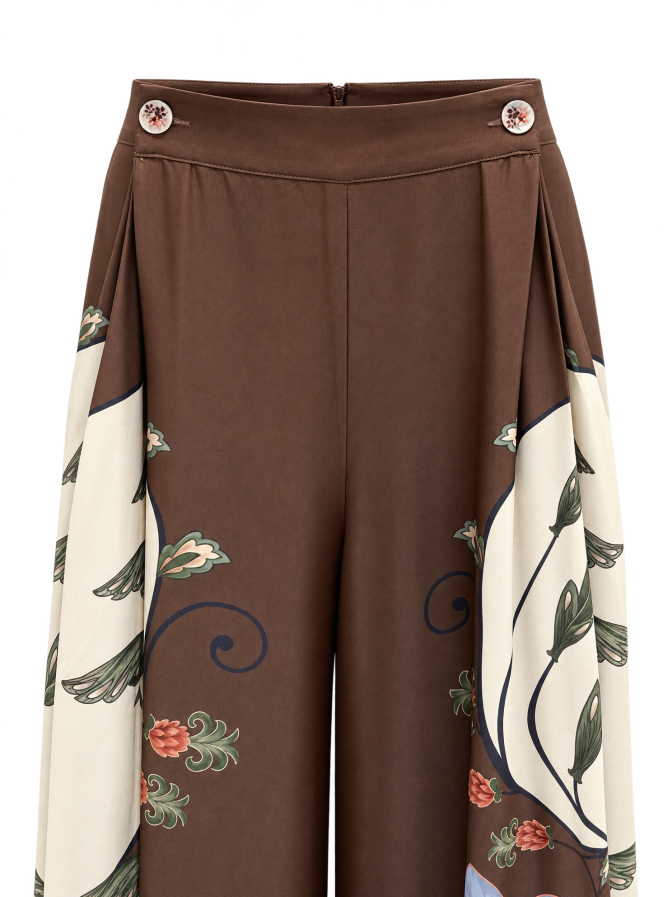 Farm Rio Wide-Leg Hose MILLENA WINTER WHITE bei Robert Ley