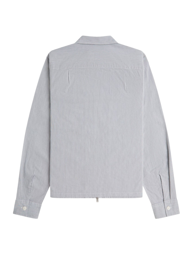 Fred Perry Overshirt in Seersucker Qualität bei Robert Ley