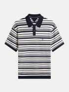 Tommy Hilfiger Loose-Fit Poloshirt 0A5-BLUE bei Robert Ley