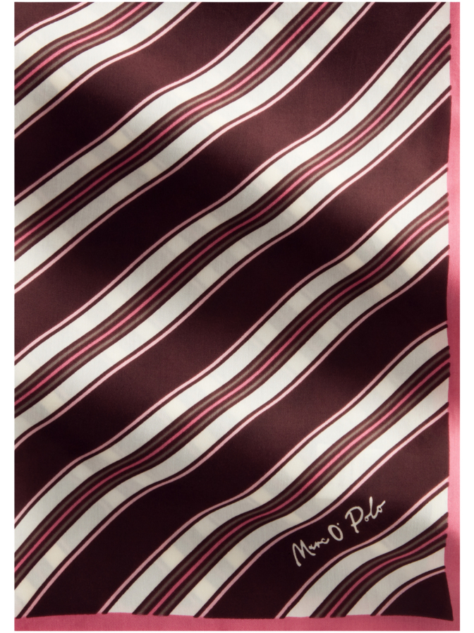 Marc O'Polo Satin-Tuch mit lässigem Print bei Robert Ley