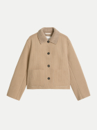Marc O'Polo Outdoorjacke aus Curly-Cord 1740-Earthy Taupe bei Robert Ley