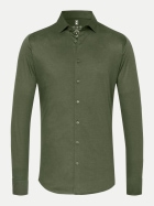 Desoto Slim-Fit Jerseyhemd 604-forrest green piqu? bei Robert Ley