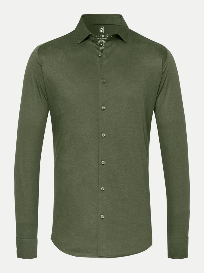 Desoto Slim-Fit Jerseyhemd bei Robert Ley