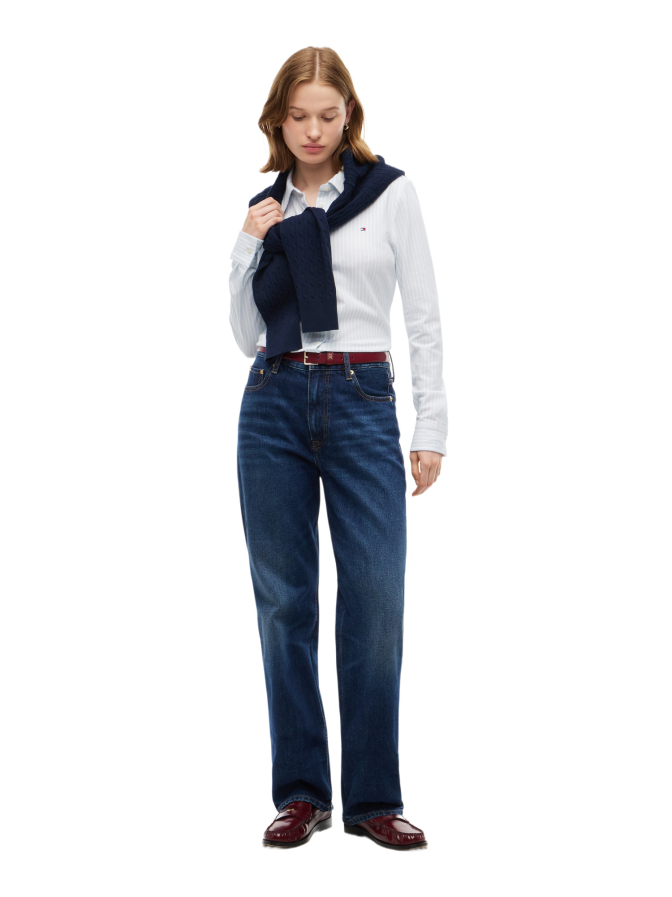 Tommy Hilfiger Slim-Fit Hemd mit Logo bei Robert Ley