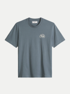 Marc O'Polo DENIM T-Shirt, SSL, Print, Relaxed Fit 4709-Cadet Blue bei Robert Ley