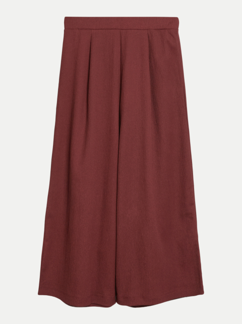 s.Oliver RED LABEL Strukturierte Culotte mit Falten und Elastikbund bei Robert Ley