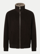 Joop! Strickjacke Milton mit Reißverschluss 201-Dark Brown 201 bei Robert Ley