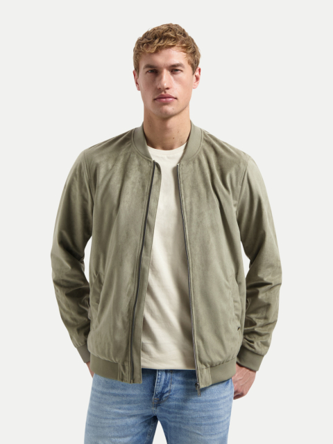 NO EXCESS Bomberjacke in Wildlederoptik bei Robert Ley