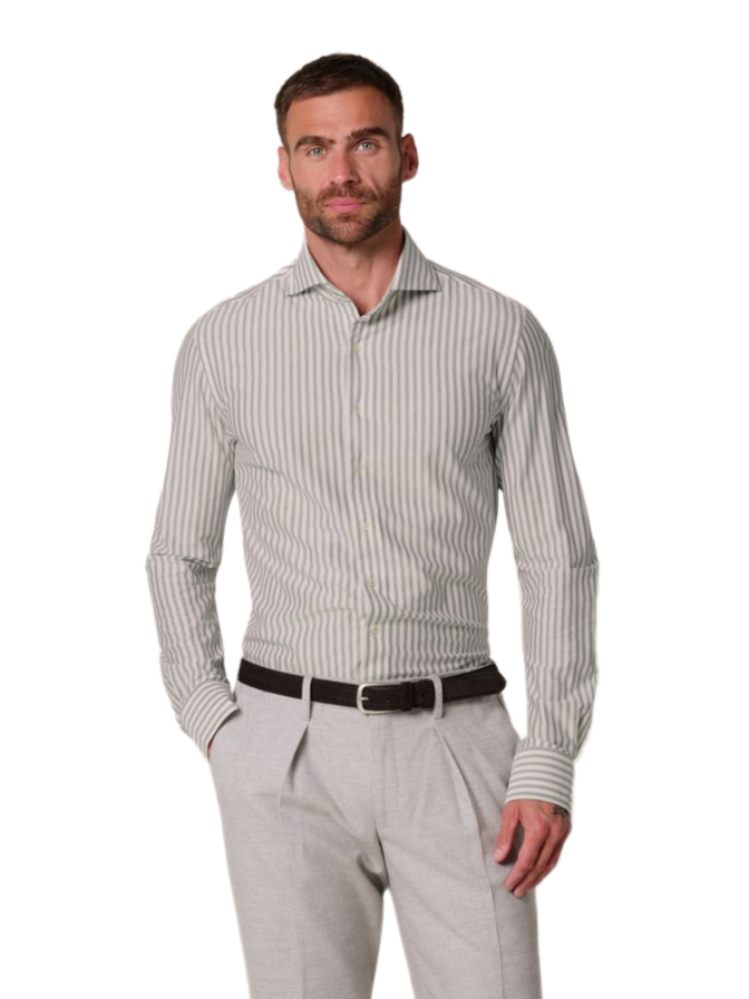 PROFUOMO Slim-Fit Hemd mit Nadelstreifen bei Robert Ley