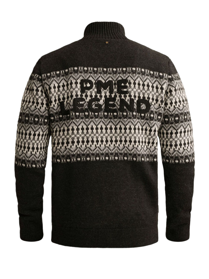 PME Legend Strickjacke mit eingestricktem Kabelmuster bei Robert Ley