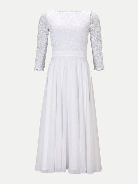 Swing Kleid aus Spitze und Chiffo bei Robert Ley
