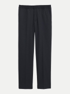 Filippa K Relaxed-Fit Hose Terry 1433-black bei Robert Ley