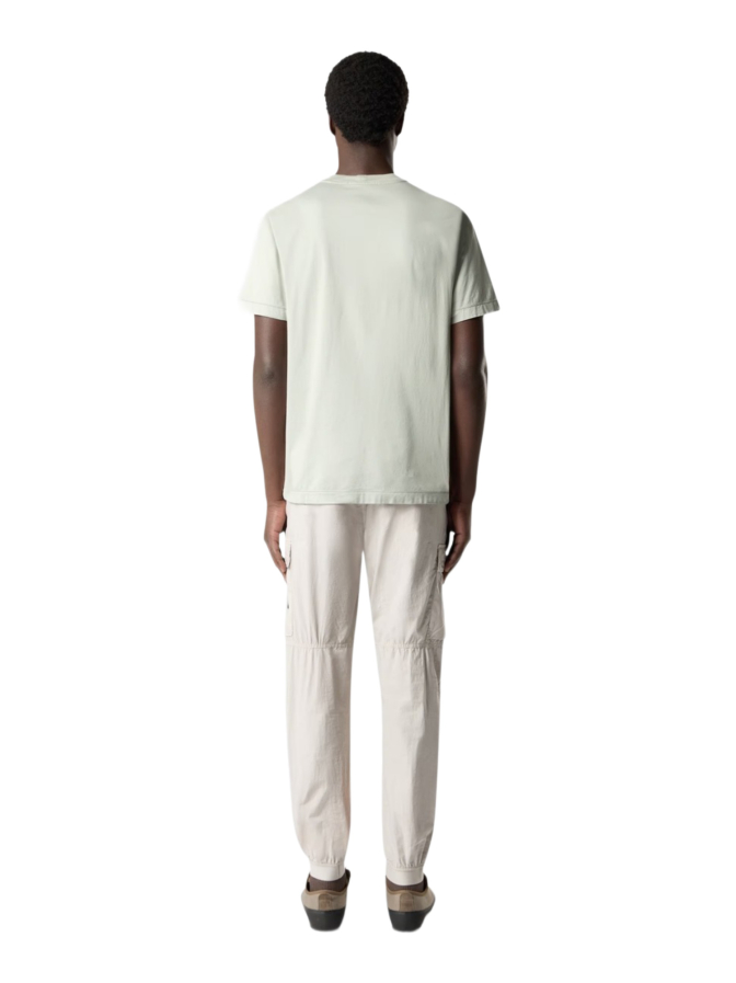 Stone Island T-Shirt mit Logo-Patch bei Robert Ley