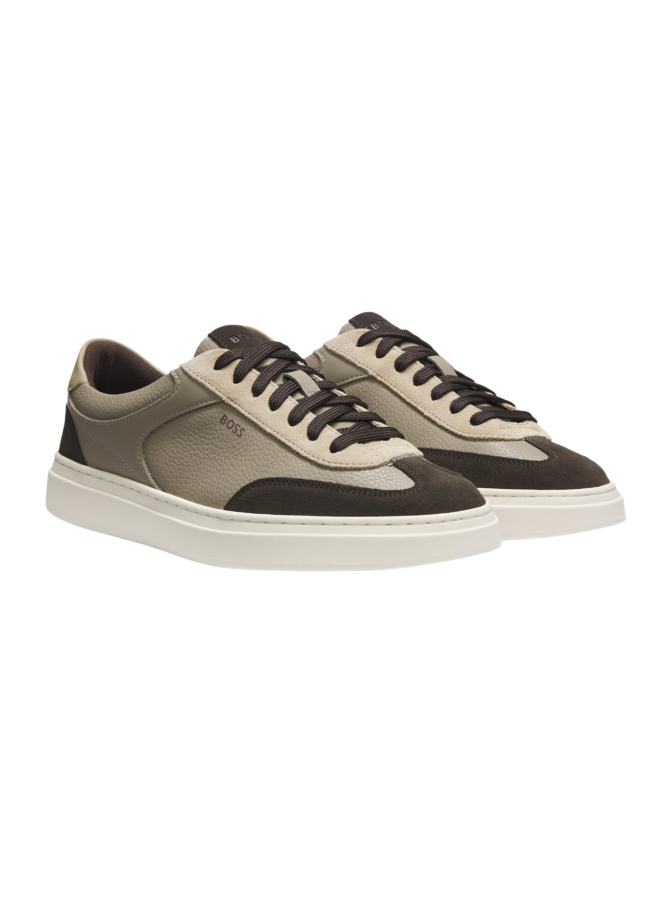 BOSS Black Sneaker Kieran mit Veloursleder bei Robert Ley