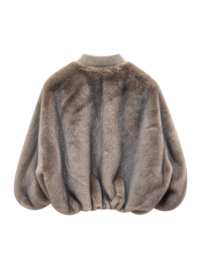 Studio AR Bomberjacke in Fell-Optik bei Robert Ley