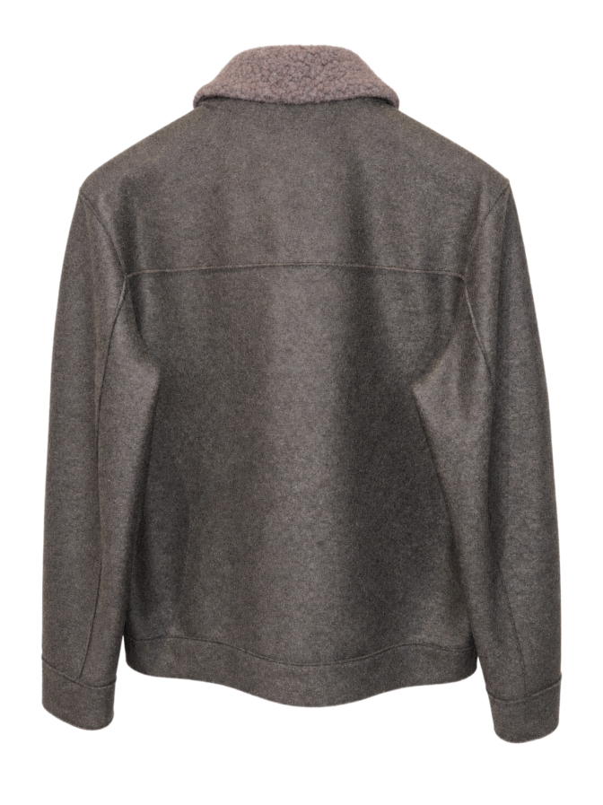 Harris Wharf London Golfjacke aus gepresster Wolle und Boucle bei Robert Ley
