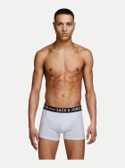 Jack & Jones Boxershorts 3er Pack 179085002-Light Grey Melange/BLACK & WHITE bei Robert Ley
