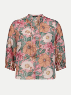 Zero Bluse 4852-Rosé/Green bei Robert Ley