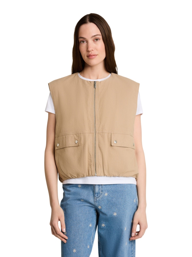Tom Tailor Denim Loose-Fit Sommerweste bei Robert Ley