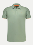 NZA New Zealand Auckland Poloshirt mit Logo 1786-FRESH ARMY bei Robert Ley