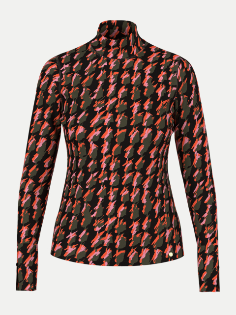 Marc Cain Langarmshirt mit Hahnentrittmuster bei Robert Ley