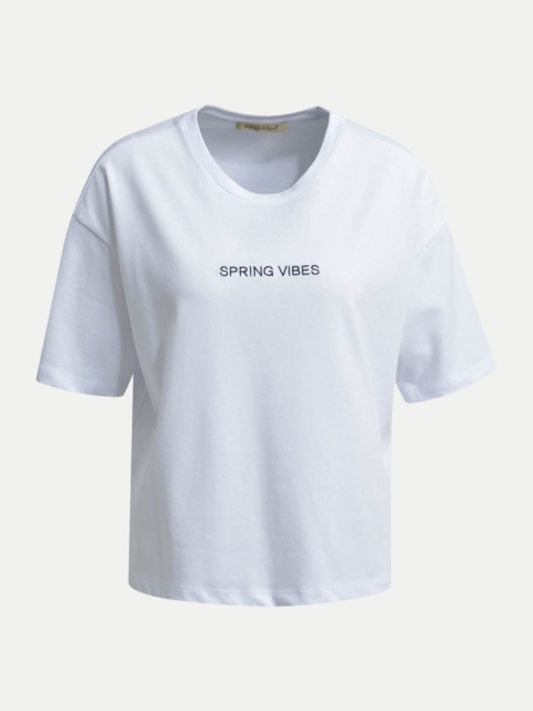 Smith & Soul Boxy-Fit T-Shirt Wording bei Robert Ley