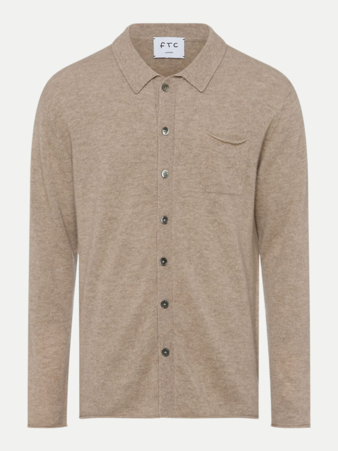 FTC Cashmere Strickhemd aus Kaschmir bei Robert Ley