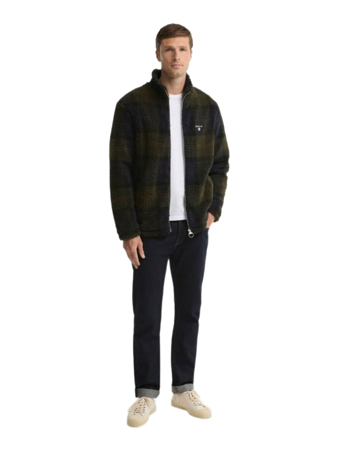 Barbour Fleecejacke Tartan bei Robert Ley
