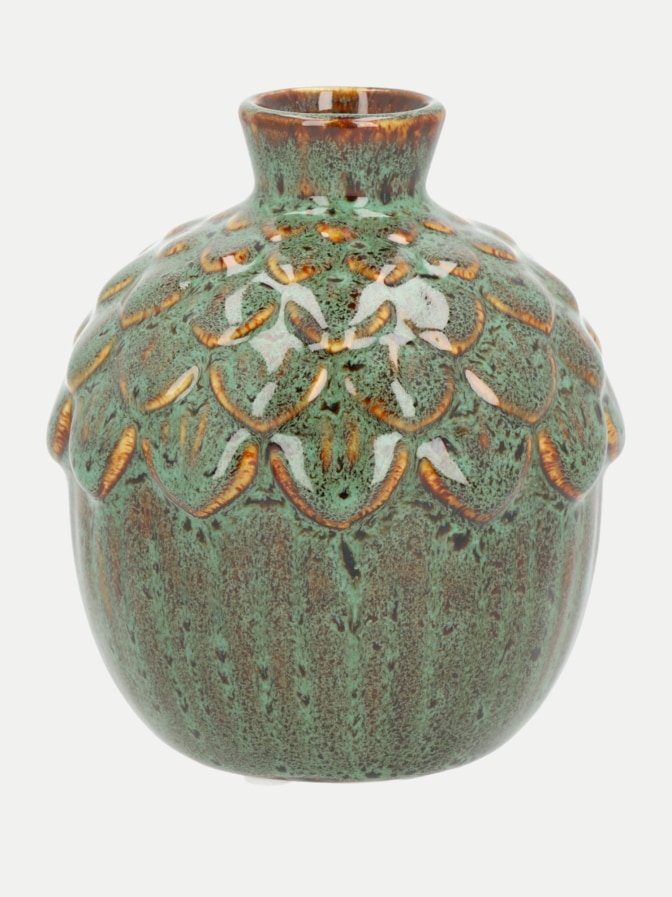 G.WURM VASE EICHEL 10x11x10 cm bei Robert Ley