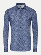 Desoto Slim-Fit Hemd New Moon 528-midnight paisley bei Robert Ley