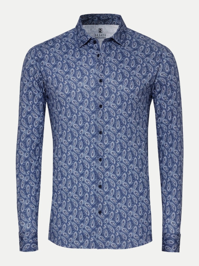 Desoto Slim-Fit Hemd New Moon bei Robert Ley