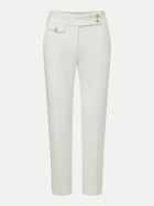 Veronica Beard Straight-Leg Hose Renzo W0032 offwhite/gd bei Robert Ley